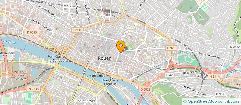 localisation de l'entreprise MADAME CORINNE BARBIER à ROUEN