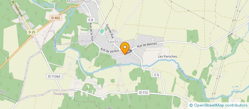 localisation de l'entreprise MADAME CORINNE BARONE  BEAUTHEIL-SAINTS