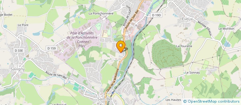 localisation de l'entreprise MADAME CORINNE BAROU  SAIN-BEL