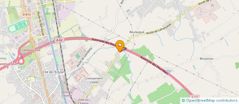 localisation de l'entreprise MADAME CORINNE BARREMAECKER  CASTELSARRASIN