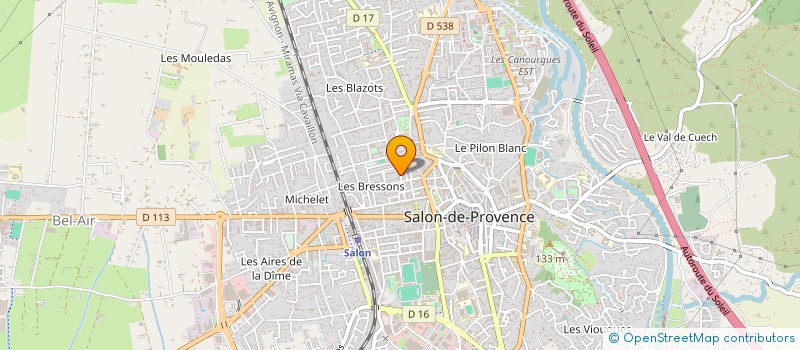 localisation de l'entreprise MADAME CORINNE BARSACQ à SALON-DE-PROVENCE