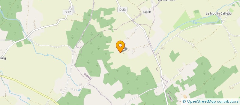 localisation de l'entreprise MADAME CORINNE BAUD  SOSSAIS