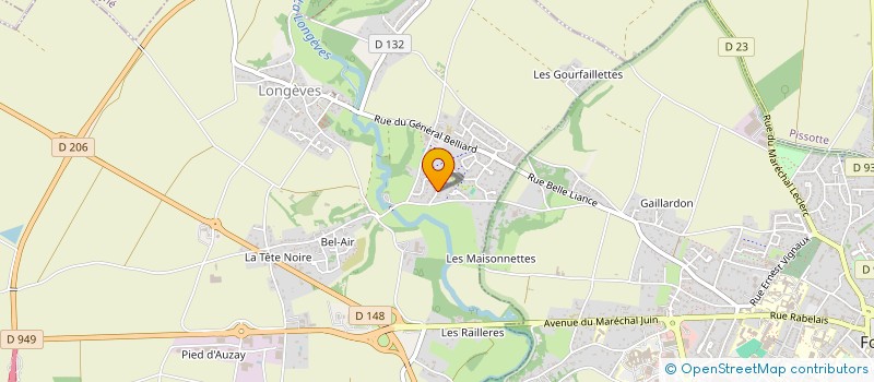 localisation de l'entreprise MADAME CORINNE BAURREAU  LONGEVES