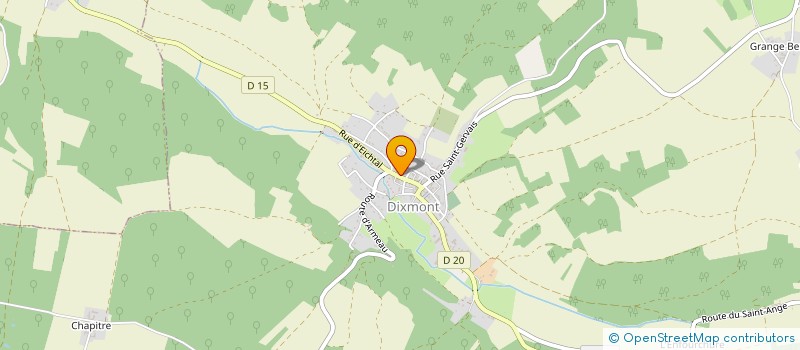 localisation de l'entreprise MADAME CORINNE BEAUFRE  DIXMONT