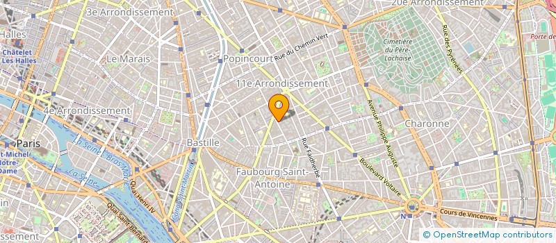 localisation de l'entreprise MADAME CORINNE BEAUMONT  PARIS