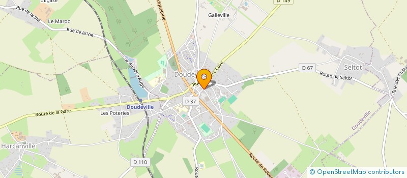 localisation de l'entreprise MADAME CORINNE BELIEN  DOUDEVILLE