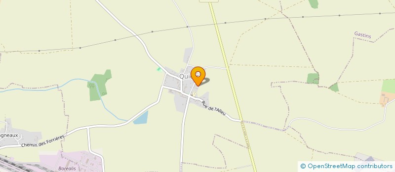 localisation de l'entreprise MADAME CORINNE BELLANGER  QUIERS