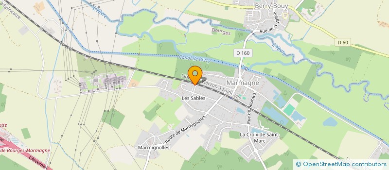 localisation de l'entreprise MADAME CORINNE BENARD  MARMAGNE