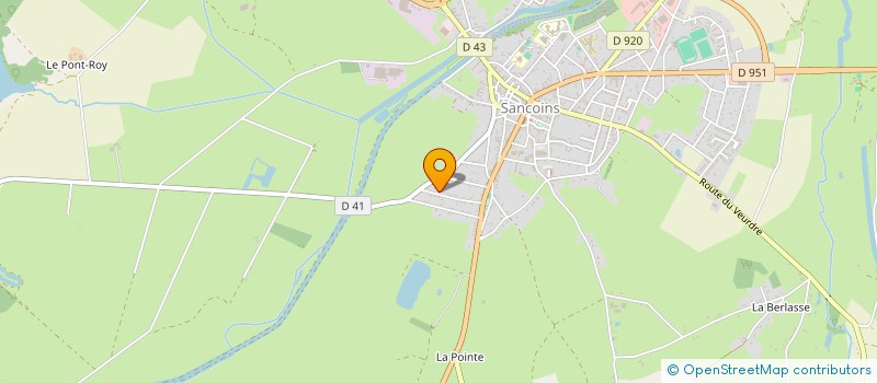 localisation de l'entreprise MADAME CORINNE BENOIT à SANCOINS