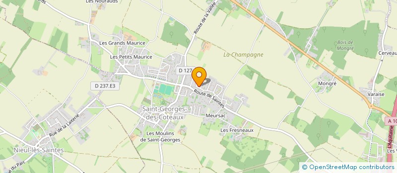 localisation de l'entreprise MADAME CORINNE BERDA à SAINT-GEORGES-DES-COTEAUX