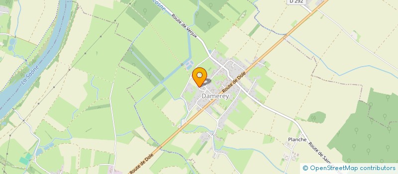 localisation de l'entreprise MADAME CORINNE BERGER  DAMEREY