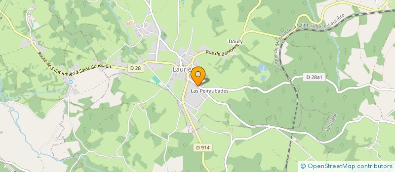 localisation de l'entreprise MADAME CORINNE BERTRAND à JABREILLES-LES-BORDES