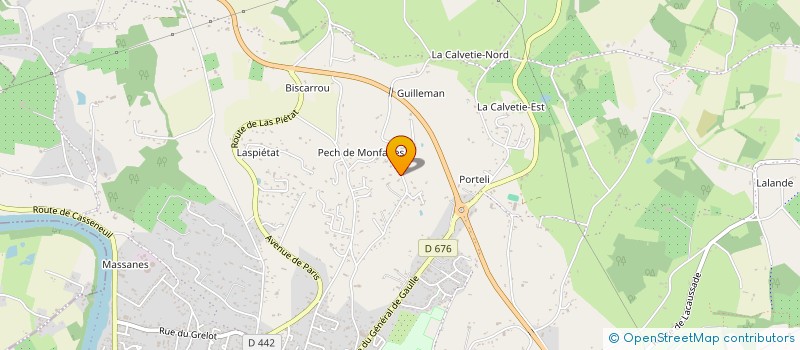 localisation de l'entreprise MADAME CORINNE BERTRAND  VILLENEUVE-SUR-LOT