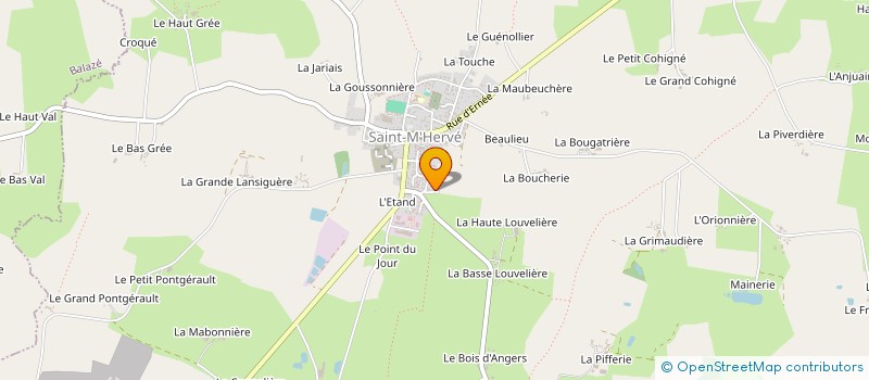 localisation de l'entreprise MADAME CORINNE BESNIER  SAINT-M'HERVE