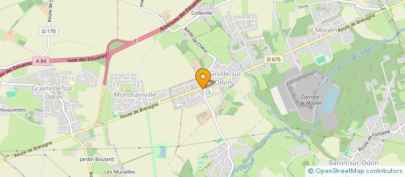 localisation de l'entreprise MADAME CORINNE BETTONI  VAL D'ARRY