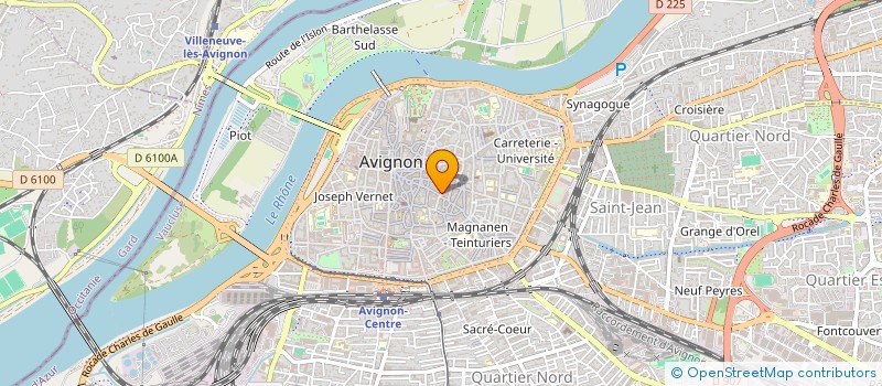 localisation de l'entreprise MADAME CORINNE BILHERE-DIEUZEIDE  AVIGNON