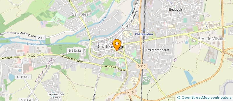 localisation de l'entreprise MADAME CORINNE BILLARD à CHATEAUDUN