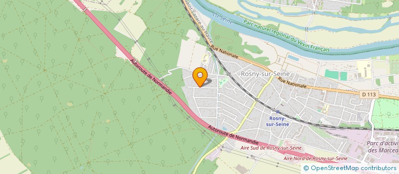 localisation de l'entreprise MADAME CORINNE BOCQUEL à ROSNY-SUR-SEINE