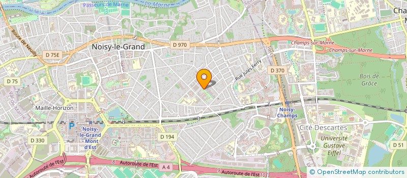 localisation de l'entreprise MADAME CORINNE BODO NOMA à NOISY-LE-GRAND