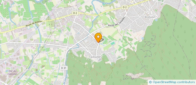 localisation de l'entreprise MADAME CORINNE BONNEAU  TAILLADES