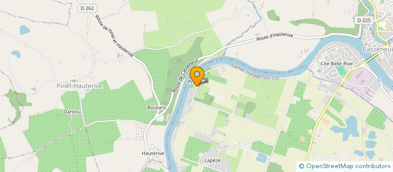 localisation de l'entreprise MADAME CORINNE BONS  MONBAHUS