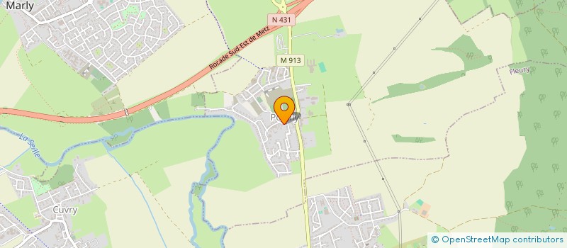 localisation de l'entreprise MADAME CORINNE BORRE  POUILLY