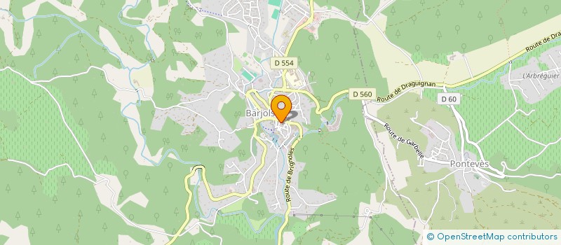 localisation de l'entreprise MADAME CORINNE BOTELLA à BARJOLS