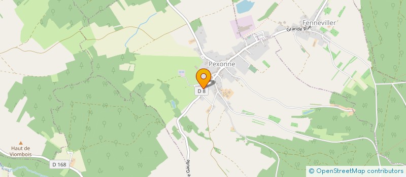 localisation de l'entreprise MADAME CORINNE BOUBEL  PEXONNE