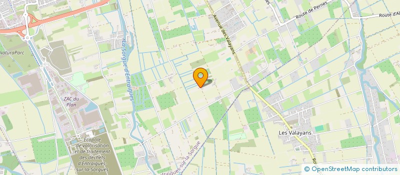 localisation de l'entreprise MADAME CORINNE BOUBON  ENTRAIGUES-SUR-LA-SORGUE