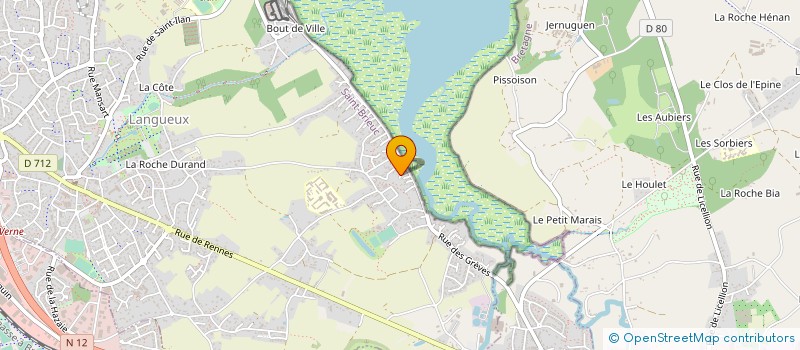 localisation de l'entreprise MADAME CORINNE BOULARD-BRUNEL  LANGUEUX