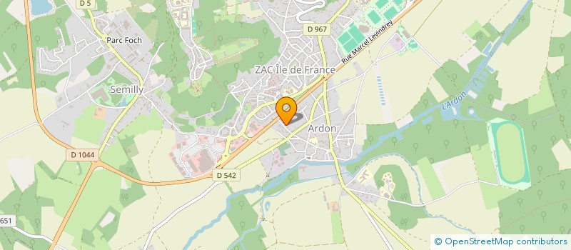 localisation de l'entreprise MADAME CORINNE BOURDIN à LAON