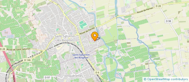 localisation de l'entreprise MADAME CORINNE BOYER  SAINT-SATURNIN-LES-AVIGNON