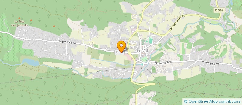 localisation de l'entreprise MADAME CORINNE BOYER  LE VAL