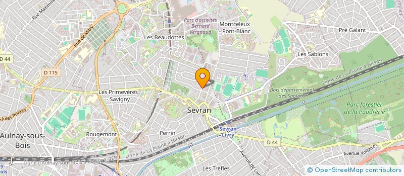localisation de l'entreprise MADAME CORINNE BRICHE à SEVRAN