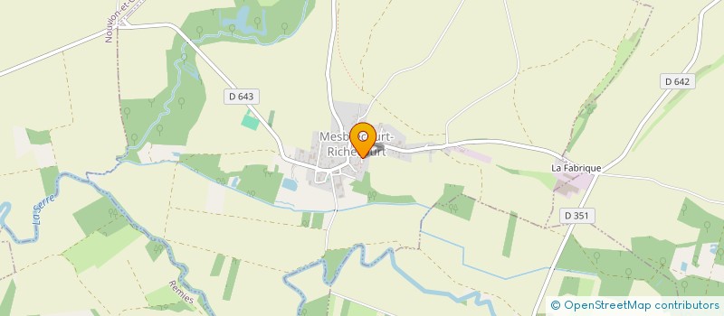 localisation de l'entreprise MADAME CORINNE BRUNISHOLZ  DERCY