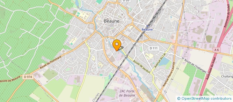 localisation de l'entreprise MADAME CORINNE BUCHAILLAT à BEAUNE