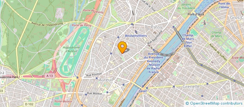 localisation de l'entreprise MADAME CORINNE BURRUS  PARIS