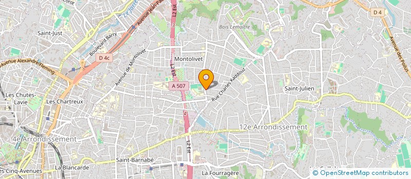 localisation de l'entreprise MADAME CORINNE BUZIT à MARSEILLE