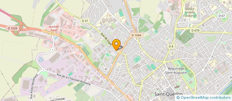localisation de l'entreprise MADAME CORINNE CAMBIER à SAINT-QUENTIN