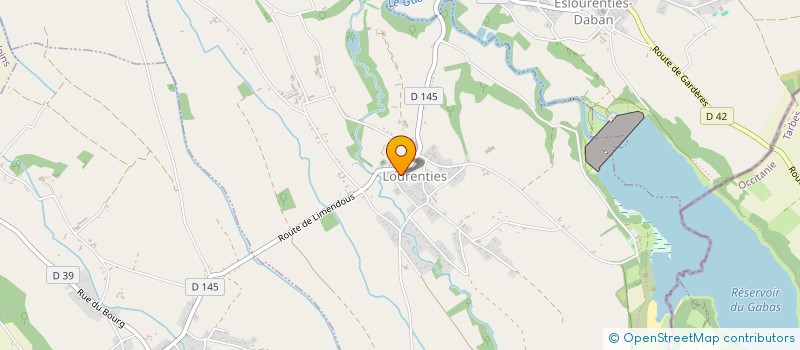 localisation de l'entreprise MADAME CORINNE CAMI  LOURENTIES