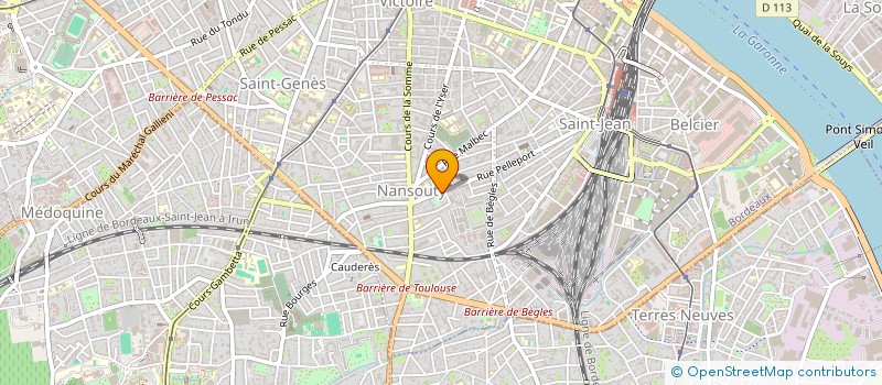 localisation de l'entreprise MADAME CORINNE CANDON  BORDEAUX