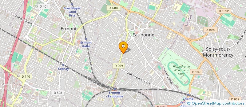 localisation de l'entreprise MADAME CORINNE CANDY à EAUBONNE