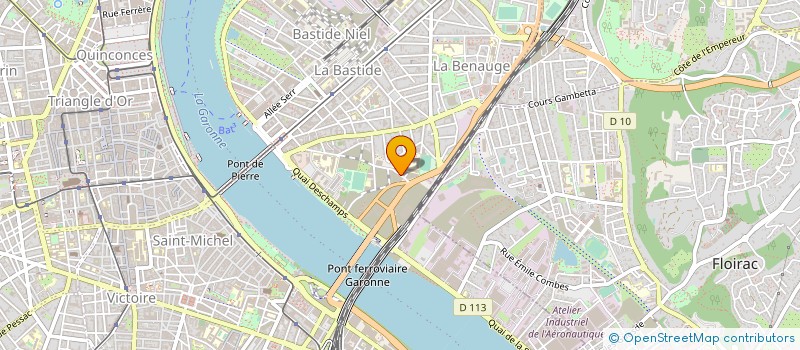 localisation de l'entreprise MADAME CORINNE CAPPONI  BORDEAUX