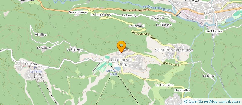 localisation de l'entreprise MADAME CORINNE CARDI à COURCHEVEL