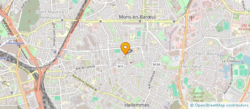 localisation de l'entreprise MADAME CORINNE CARLIER  MONS-EN-BARUL