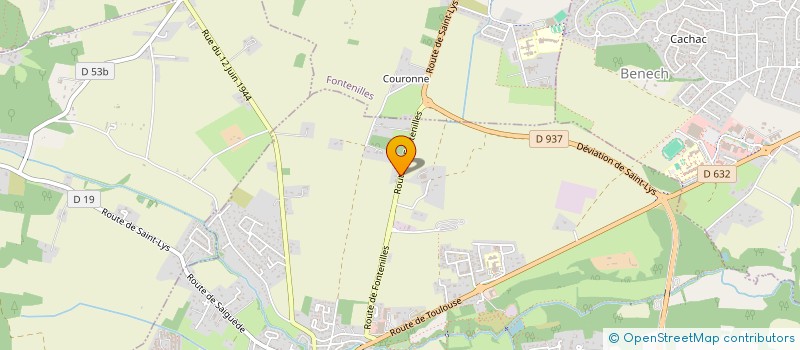 localisation de l'entreprise MADAME CORINNE CARTIGNY  SAINT-LYS
