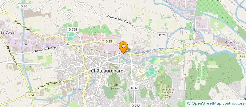 localisation de l'entreprise MADAME CORINNE CATILLON à CHATEAURENARD