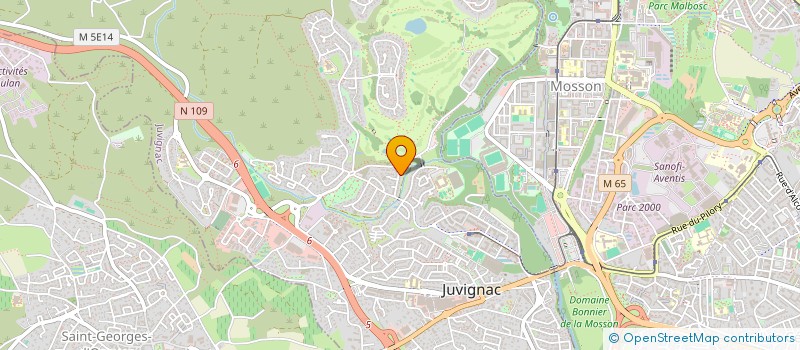 localisation de l'entreprise MADAME CORINNE CATIN  MONTPELLIER