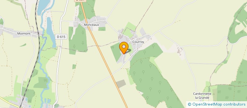 localisation de l'entreprise MADAME CORINNE CATTIAUX  MILLY-SUR-THERAIN