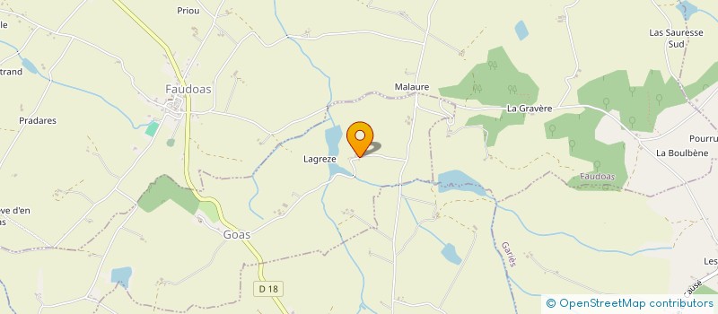 localisation de l'entreprise MADAME CORINNE CAU  GOAS